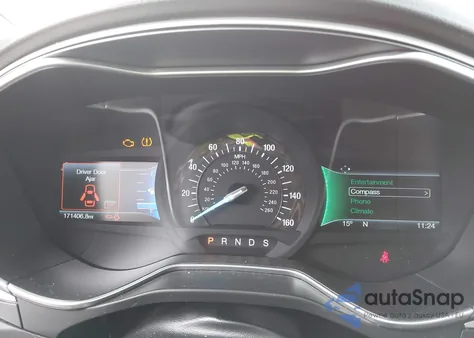 2016 Ford Fusion Se из США, поврежденный, VIN 3FA6P0T90GR294113